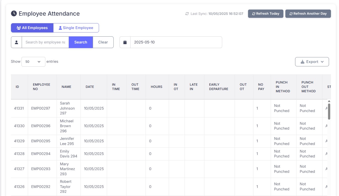 Attendance Management